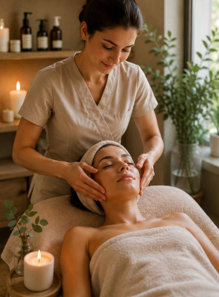 massage visage